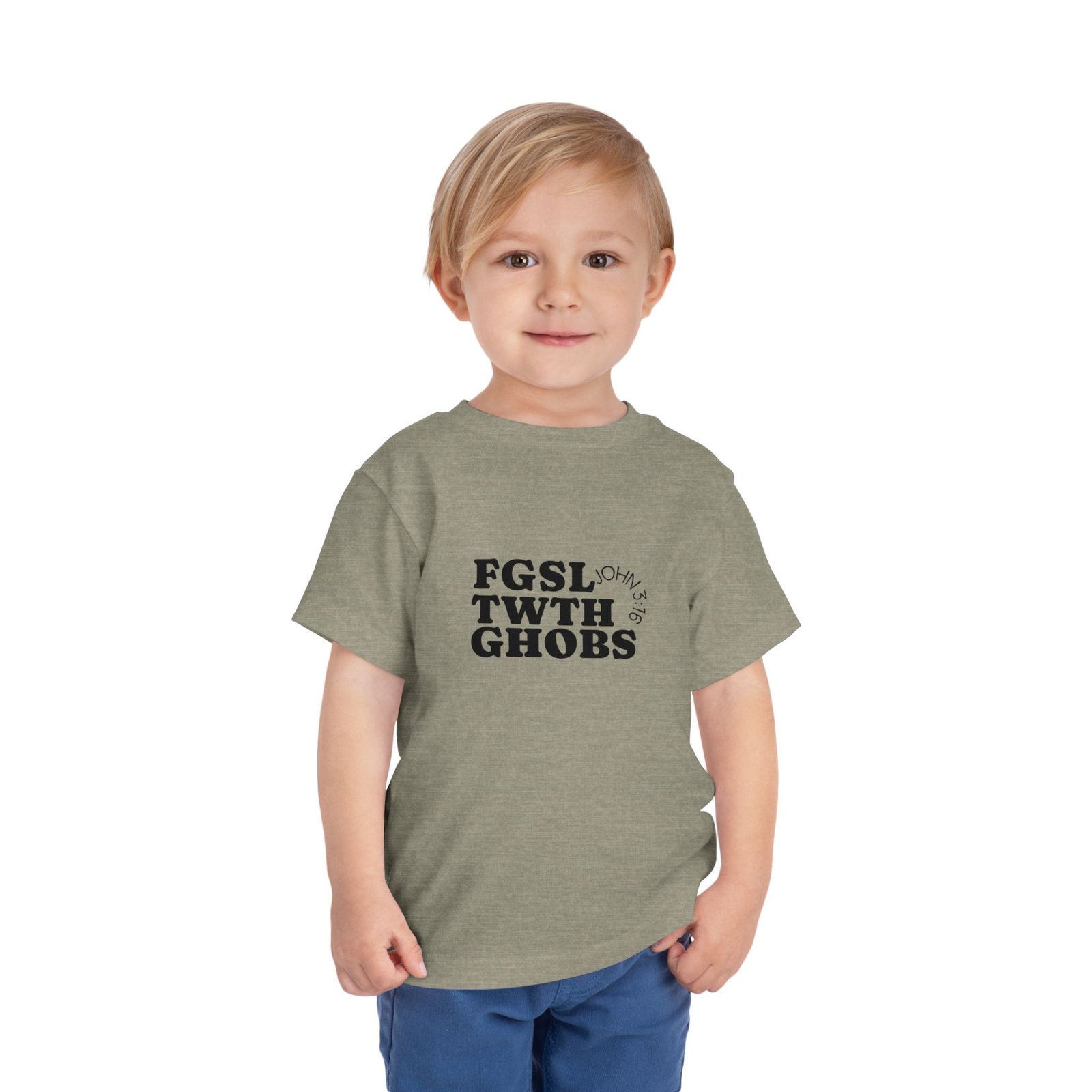 John 3:16 Toddler Tee — Bible Verse Toddler T-Shirt - Image 11
