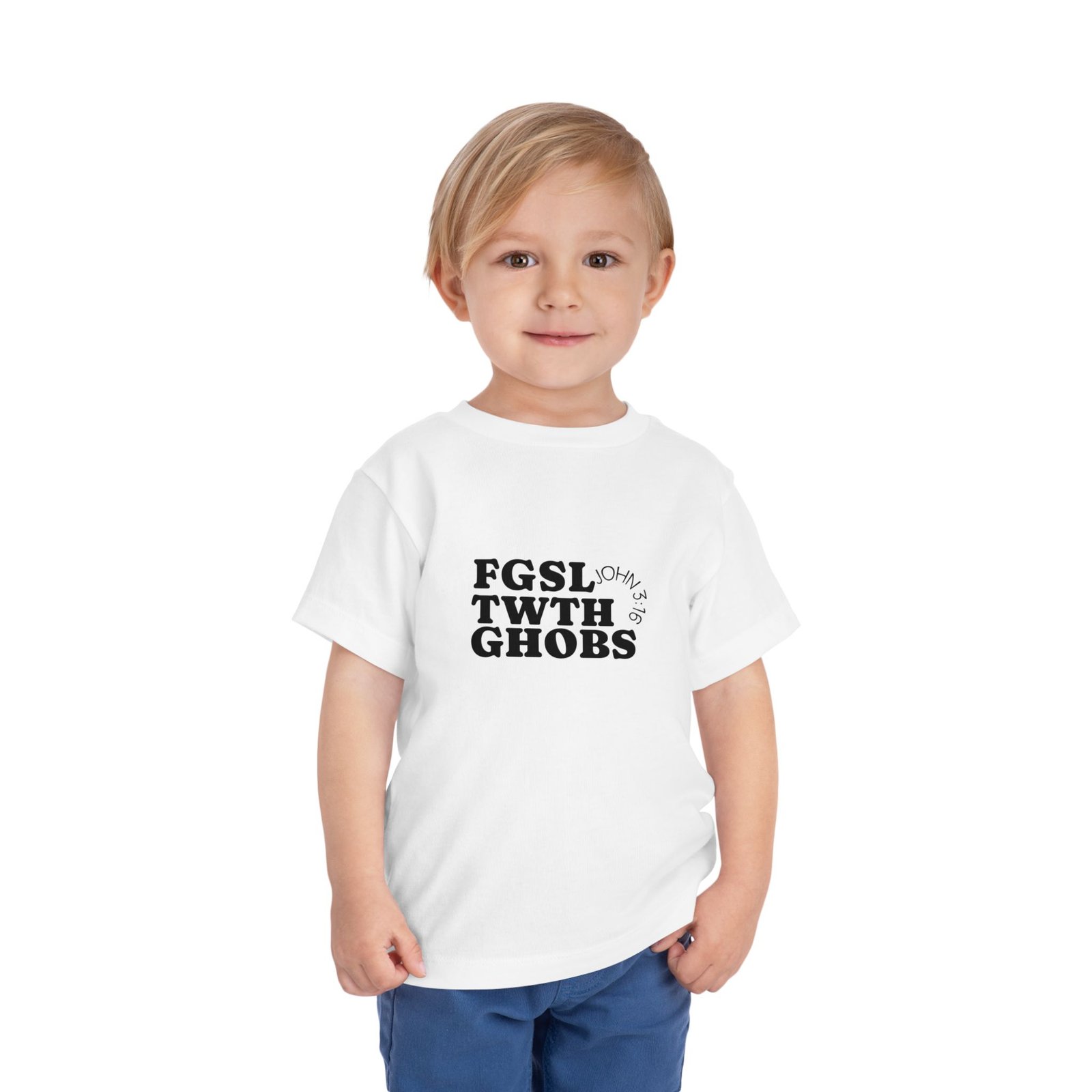 John 3:16 Toddler Tee — Bible Verse Toddler T-Shirt - Image 6