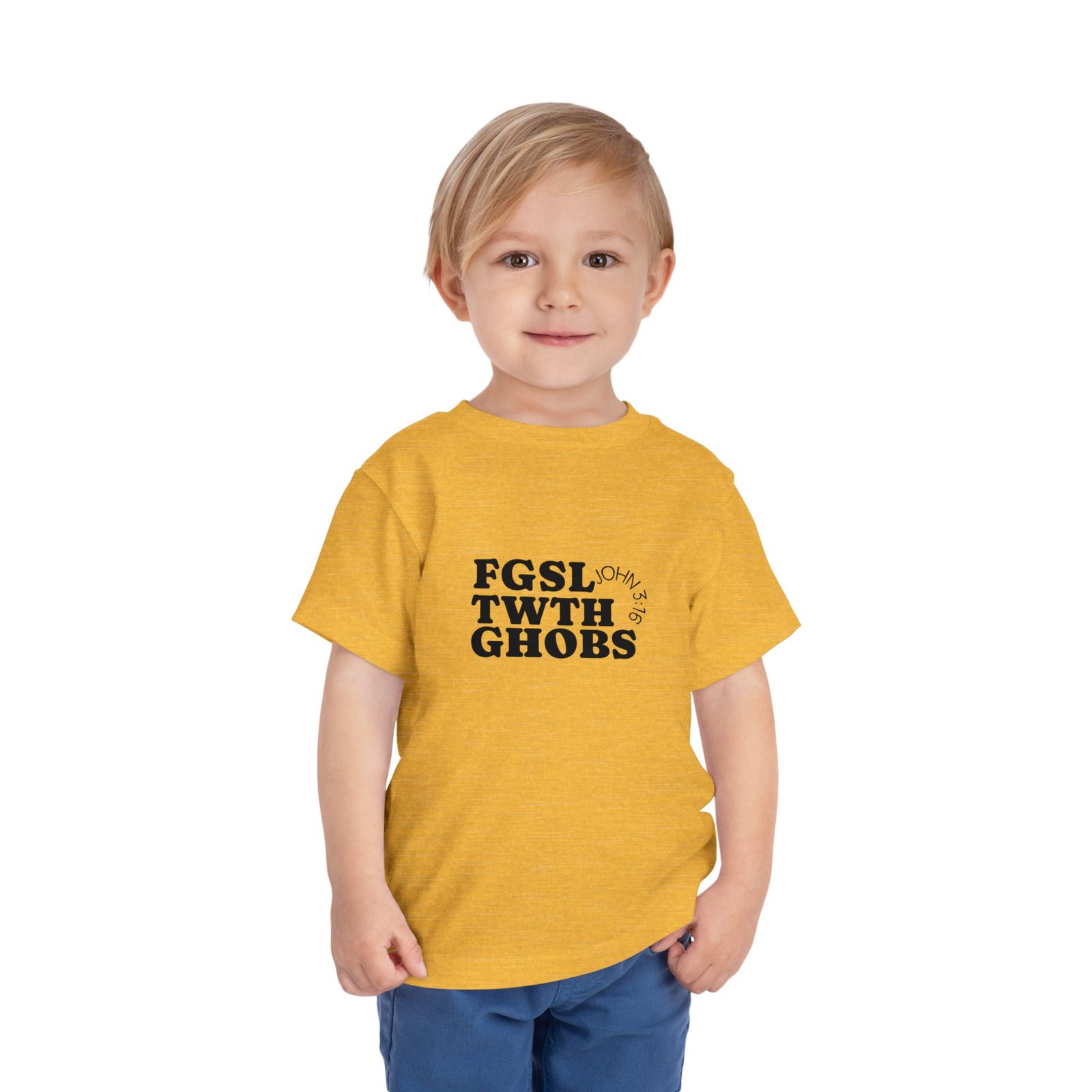 John 3:16 Toddler Tee — Bible Verse Toddler T-Shirt - Image 15