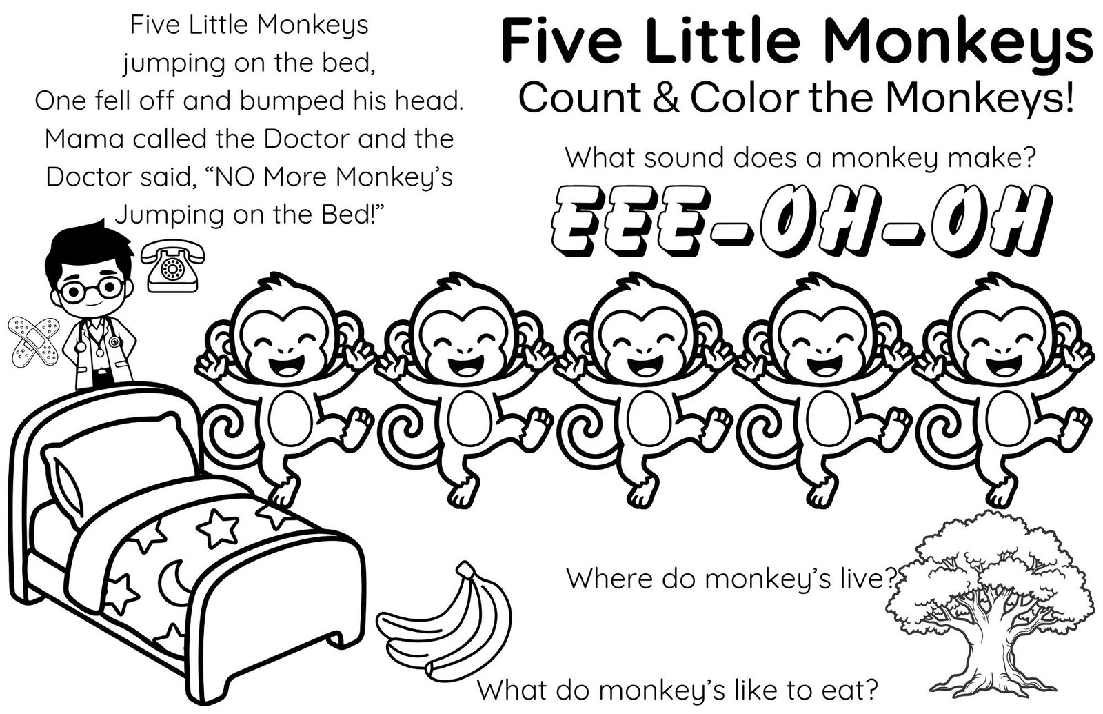 Fun & Educational Toddler Song Coloring Book - Image 2