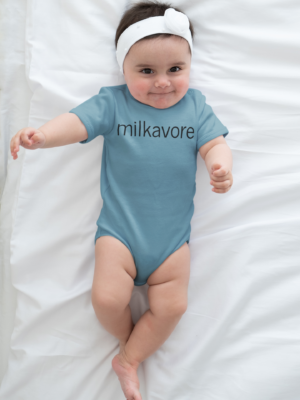 milkavore Infant Bodysuit | Funny Baby Onesie