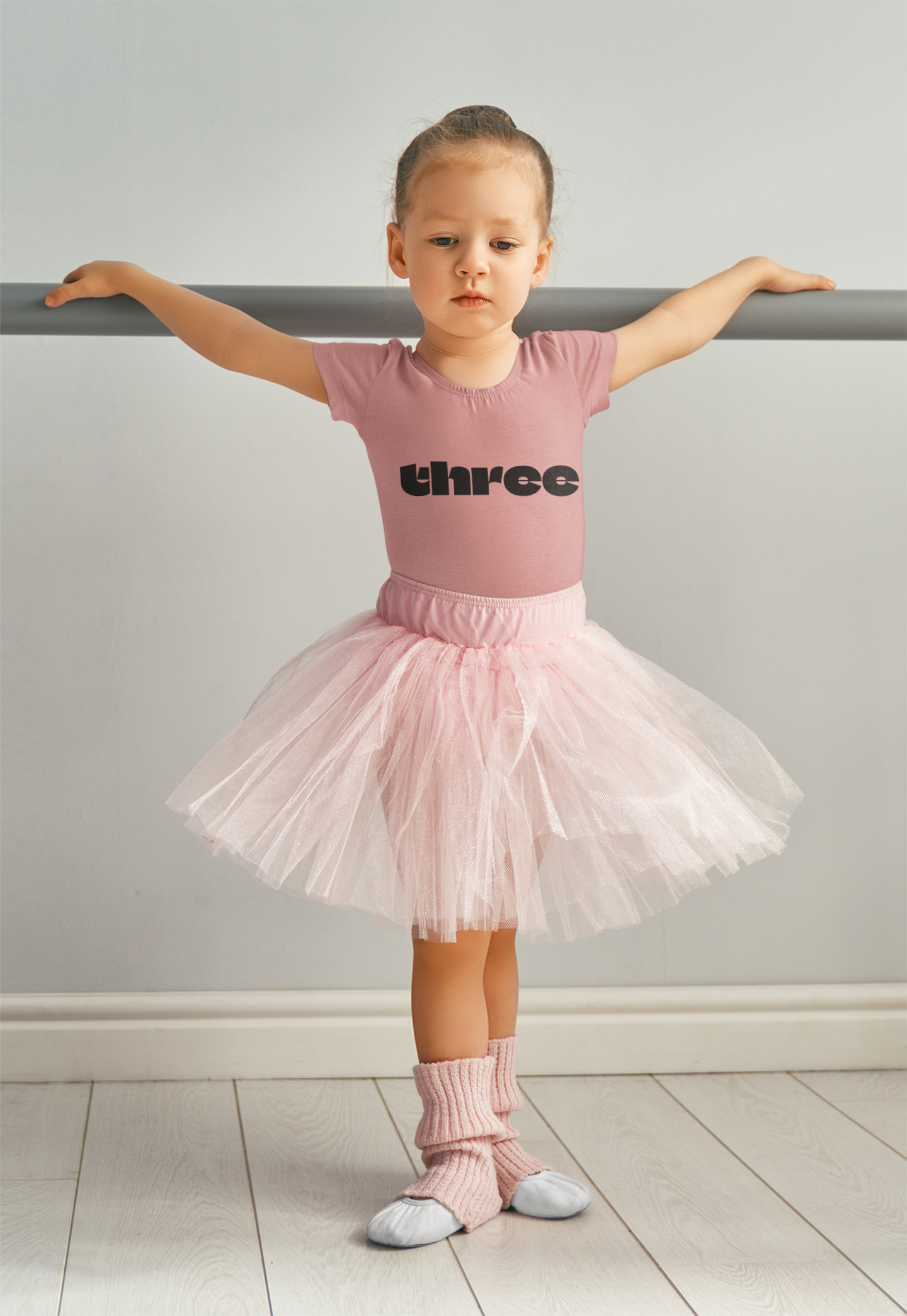 three graphic Toddler Tee | Number Three Shirt, Kids 3rd Birthday Shirt