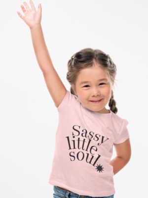Sassy Toddler T-Shirt  — "Sassy Little Soul" Graphic Toddler Tee