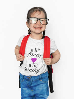 a lil' fancy a lil' ranchy Toddler Tee | Toddler T-Shirt