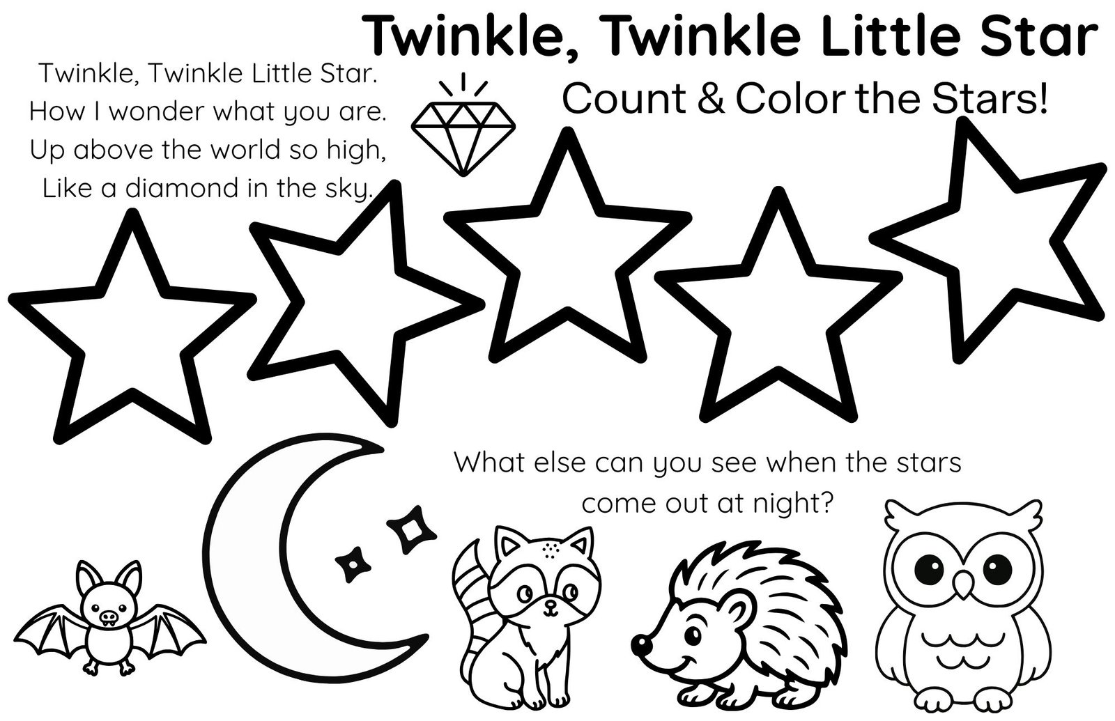 Fun & Educational Toddler Song Coloring Book - Image 3