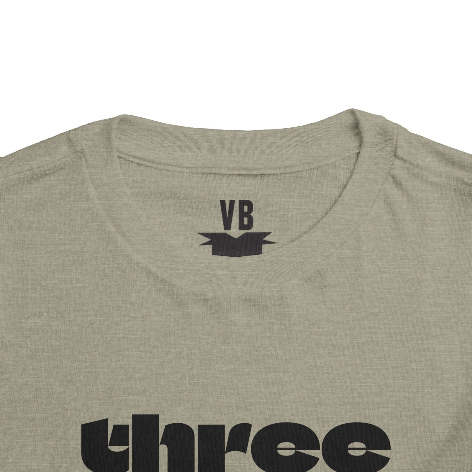 three graphic Toddler Tee | Number Three Shirt, Kids 3rd Birthday Shirt - Image 15