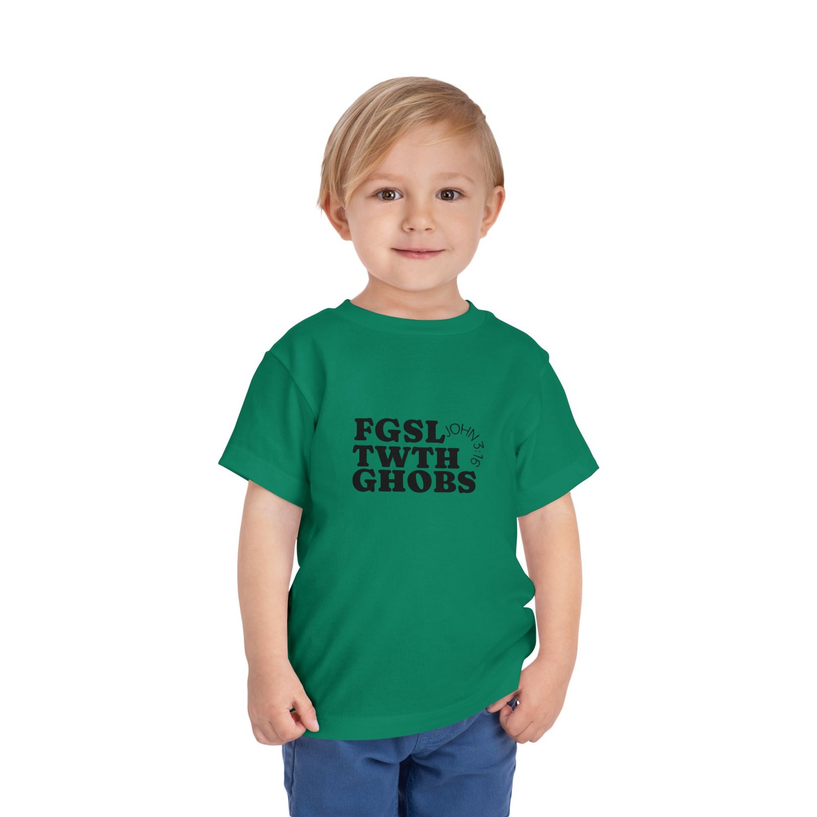 John 3:16 Toddler Tee — Bible Verse Toddler T-Shirt - Image 17