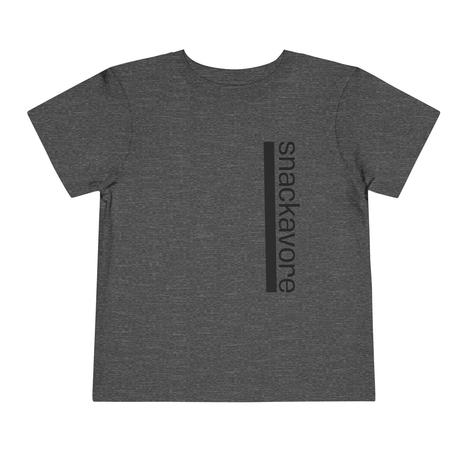 snackavore Toddler T-Shirt | Vertical Text Kids Graphic T-Shirt - Image 23