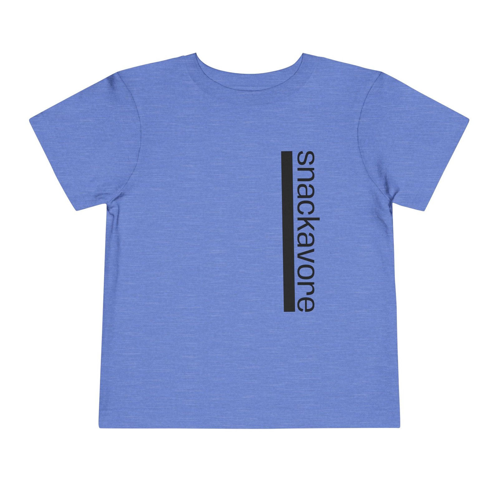 snackavore Toddler T-Shirt | Vertical Text Kids Graphic T-Shirt - Image 18