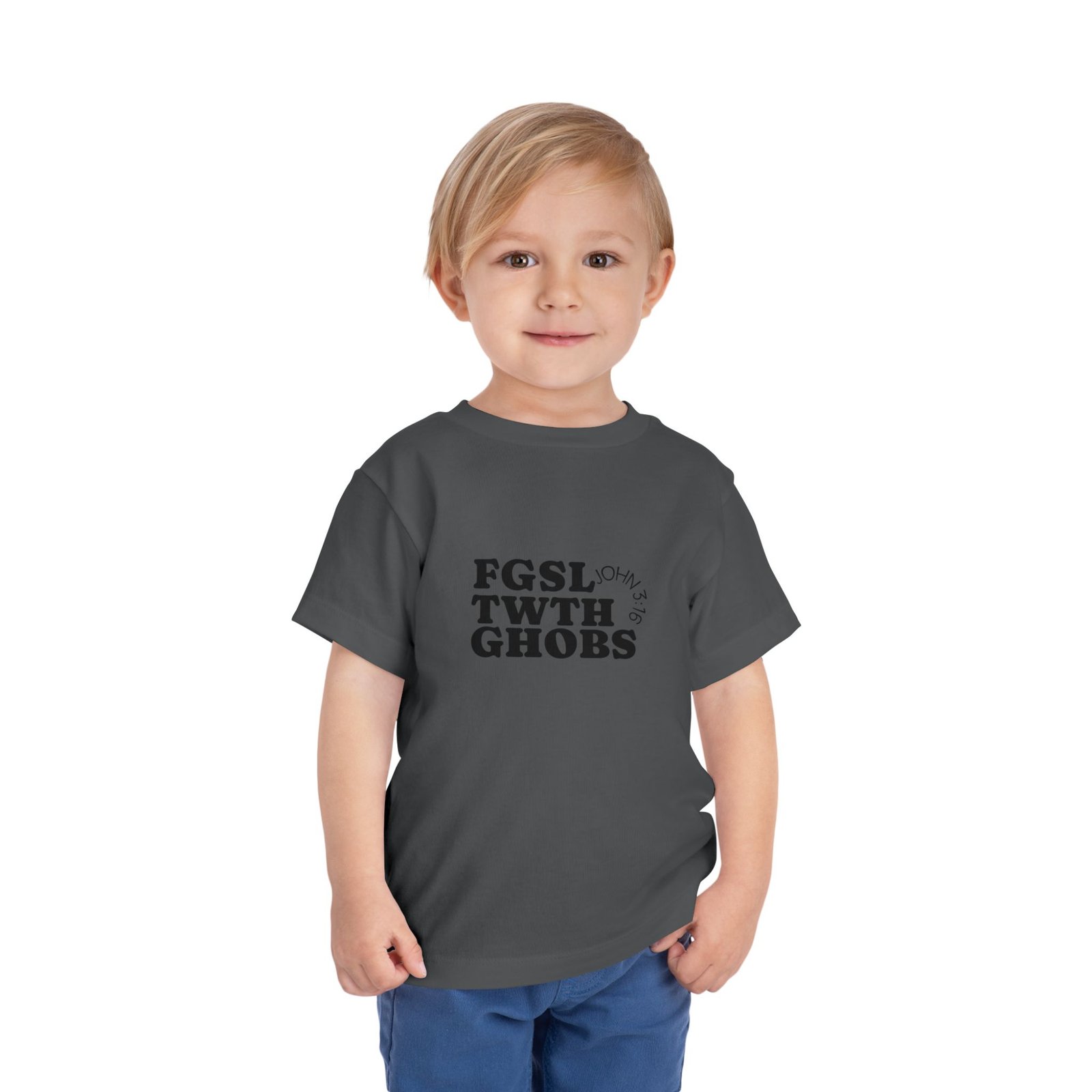 John 3:16 Toddler Tee — Bible Verse Toddler T-Shirt - Image 23