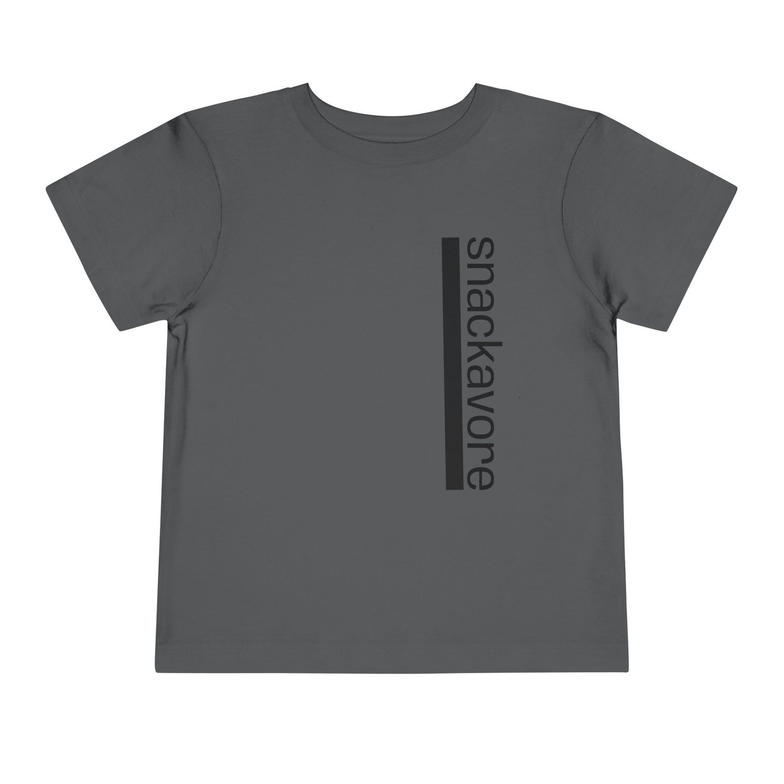 snackavore Toddler T-Shirt | Vertical Text Kids Graphic T-Shirt - Image 22