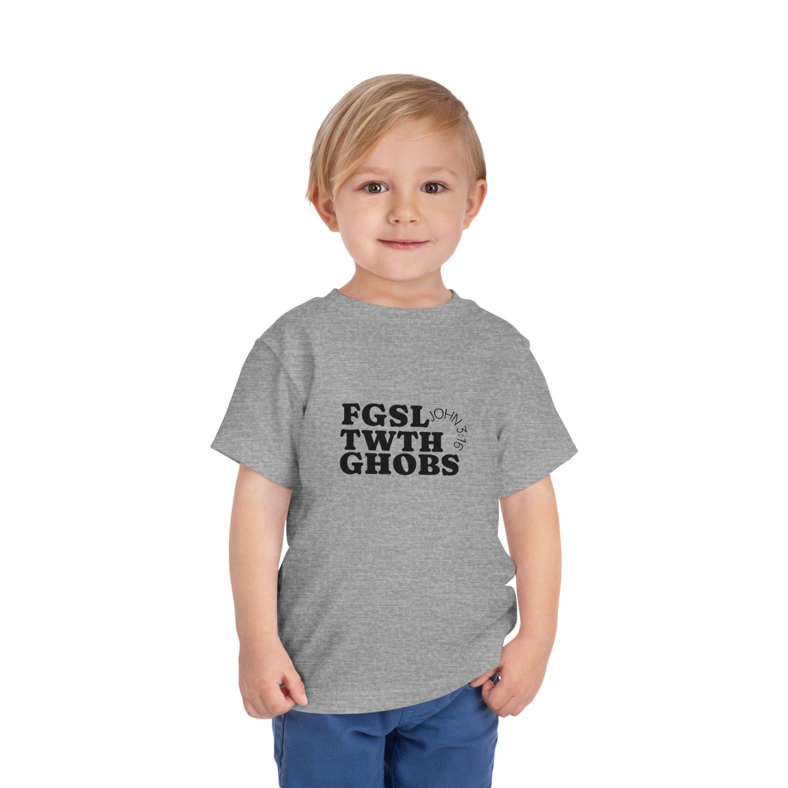 John 3:16 Toddler Tee — Bible Verse Toddler T-Shirt - Image 19