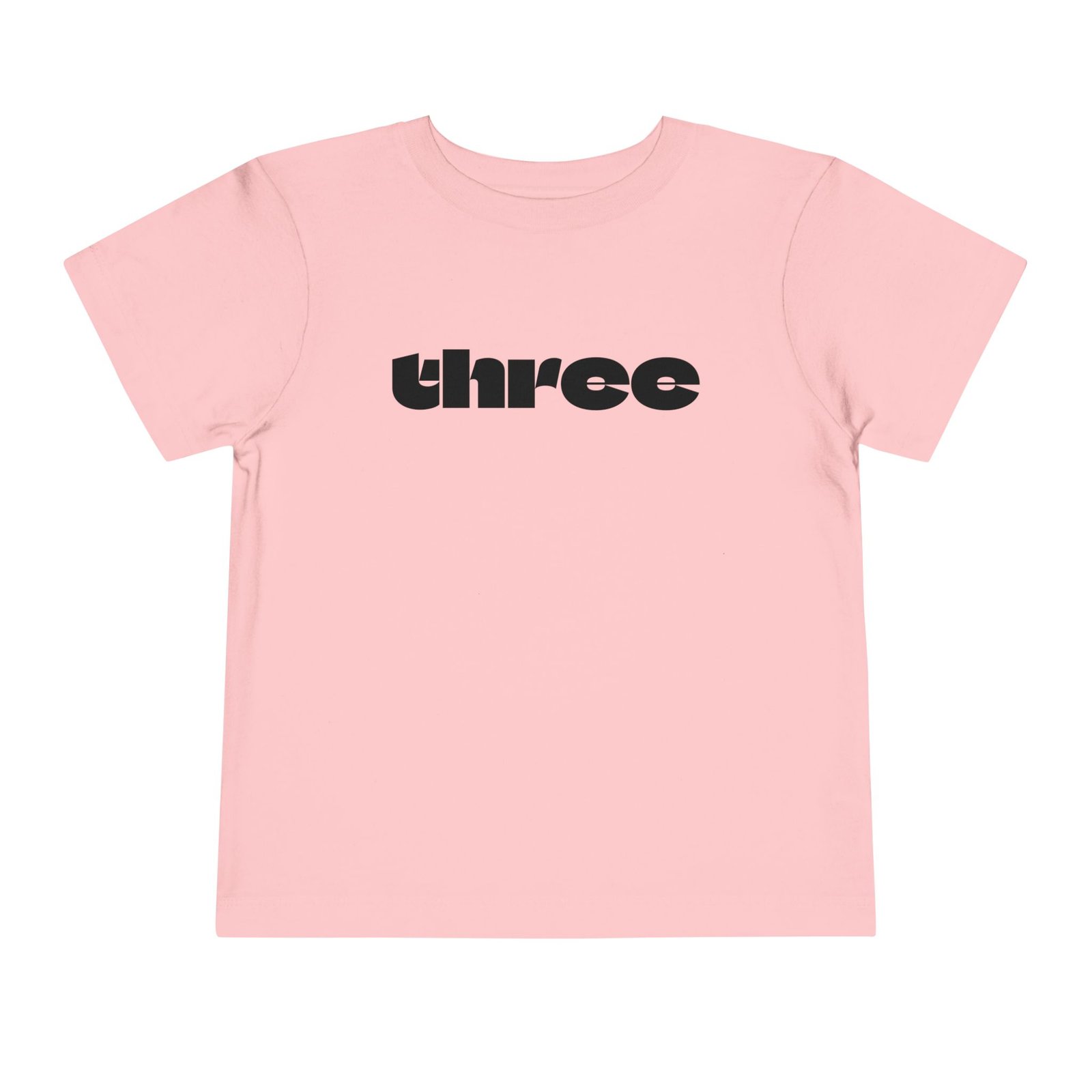three graphic Toddler Tee | Number Three Shirt, Kids 3rd Birthday Shirt - Image 30