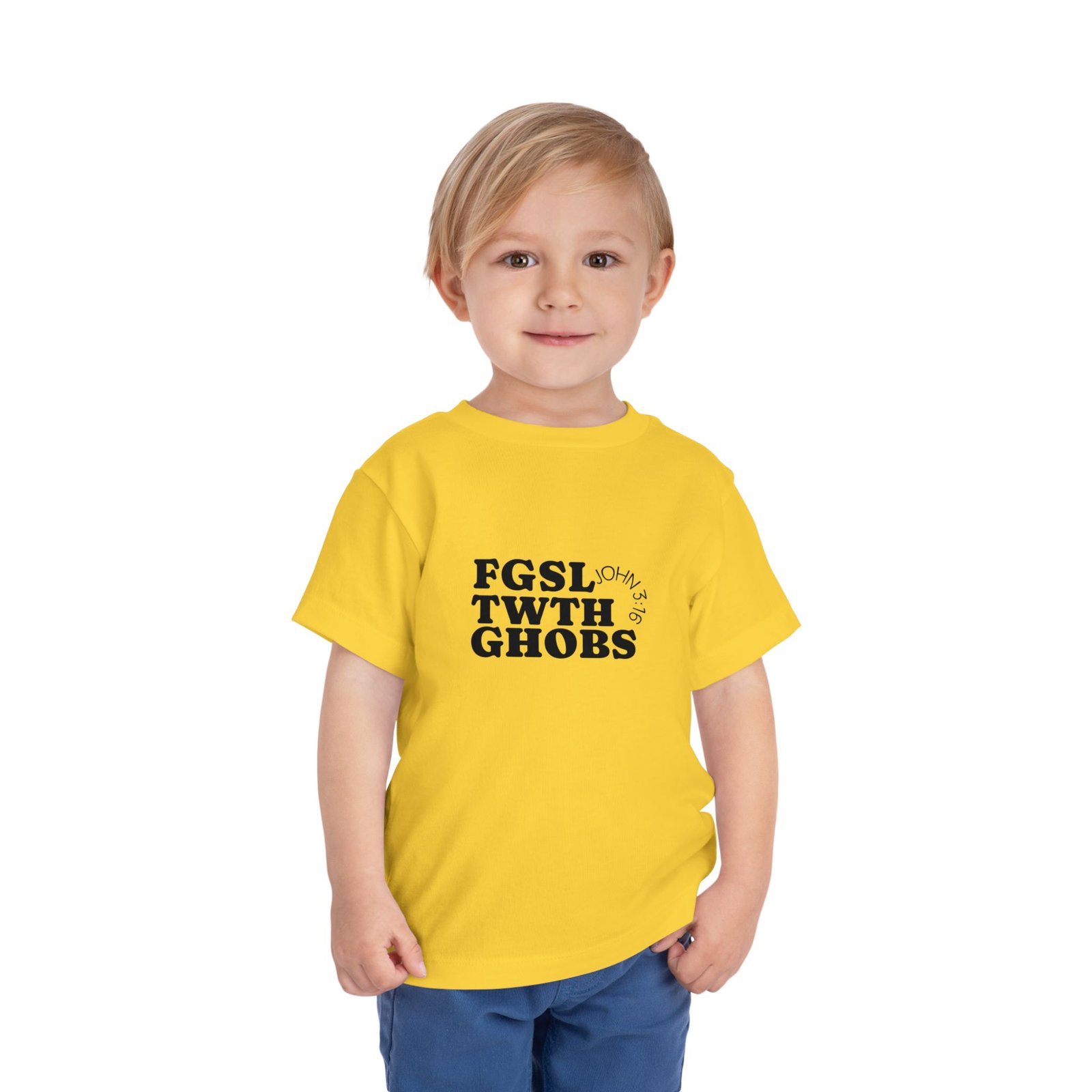 John 3:16 Toddler Tee — Bible Verse Toddler T-Shirt - Image 13