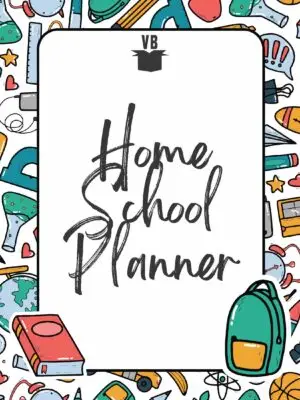 Home School Planner-Ready to Print & Use!