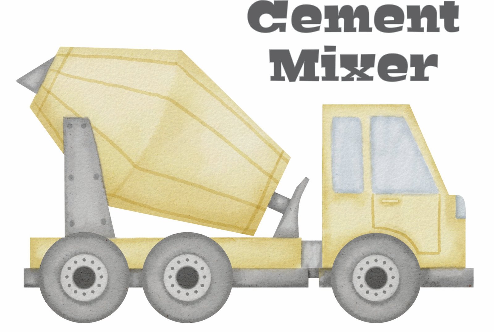 Construction Trucks Wall Art Set of 5, Nursery Printable Decor for Boys Room, Instant Digital Download, Truck Poster Bundle - Image 6