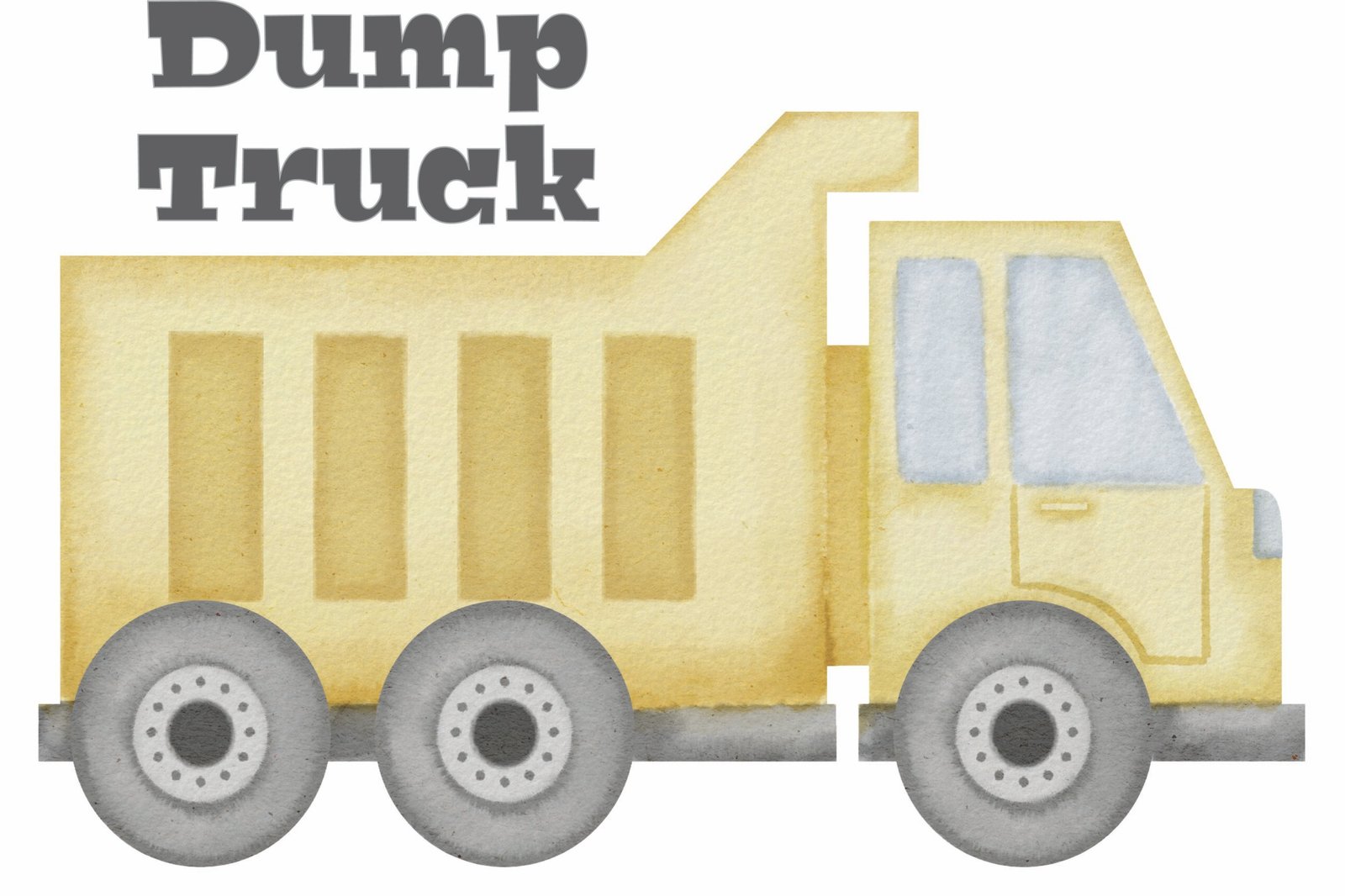 Construction Trucks Wall Art Set of 5, Nursery Printable Decor for Boys Room, Instant Digital Download, Truck Poster Bundle - Image 3