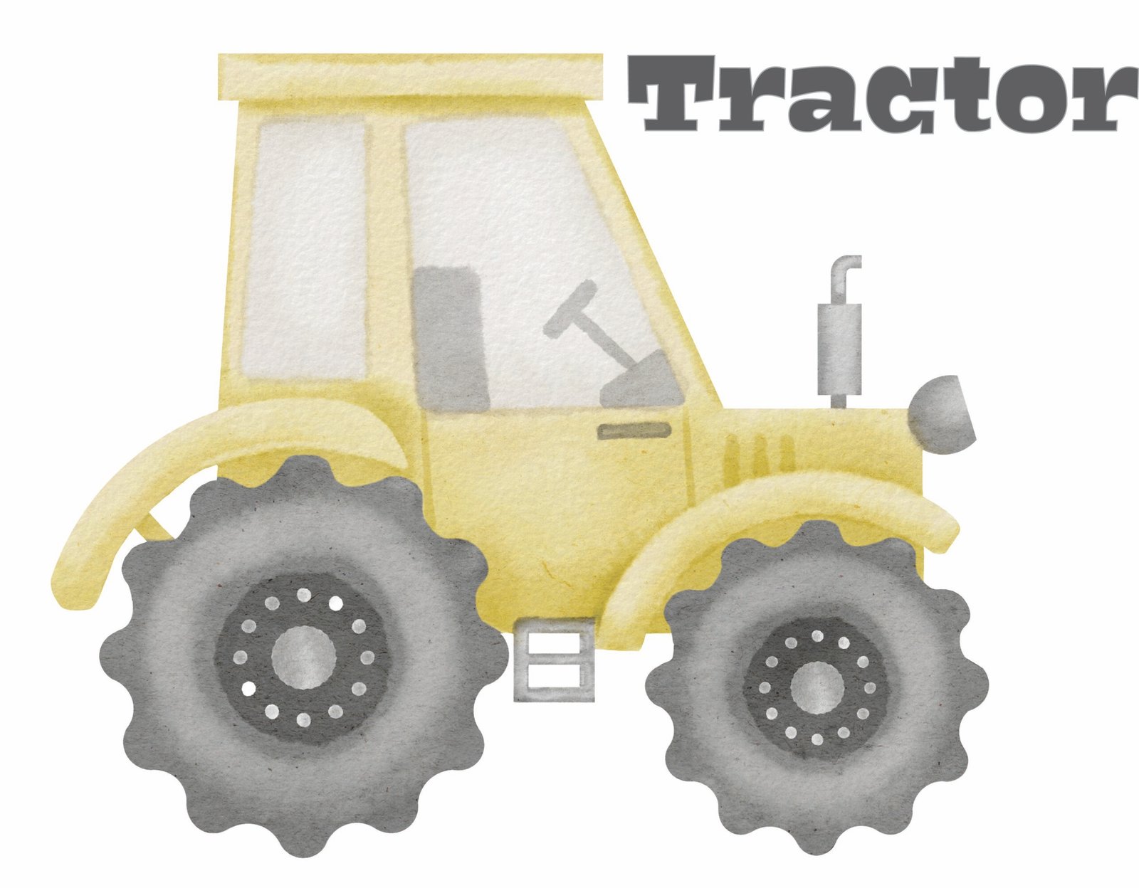 Construction Trucks Wall Art Set of 5, Nursery Printable Decor for Boys Room, Instant Digital Download, Truck Poster Bundle - Image 2